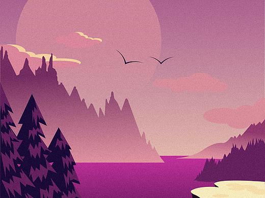 矢量插画小练习