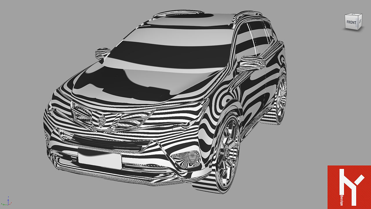 丰田RAV4 海耀(HY)学员作品 数模分享 !