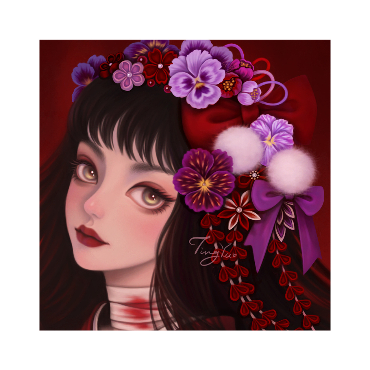 梦の彼岸（图ZMjQzMTY4NjAw） - 商业插画 - 站酷设计师汀屿TingYu原创素材 - 站酷ZCOOL