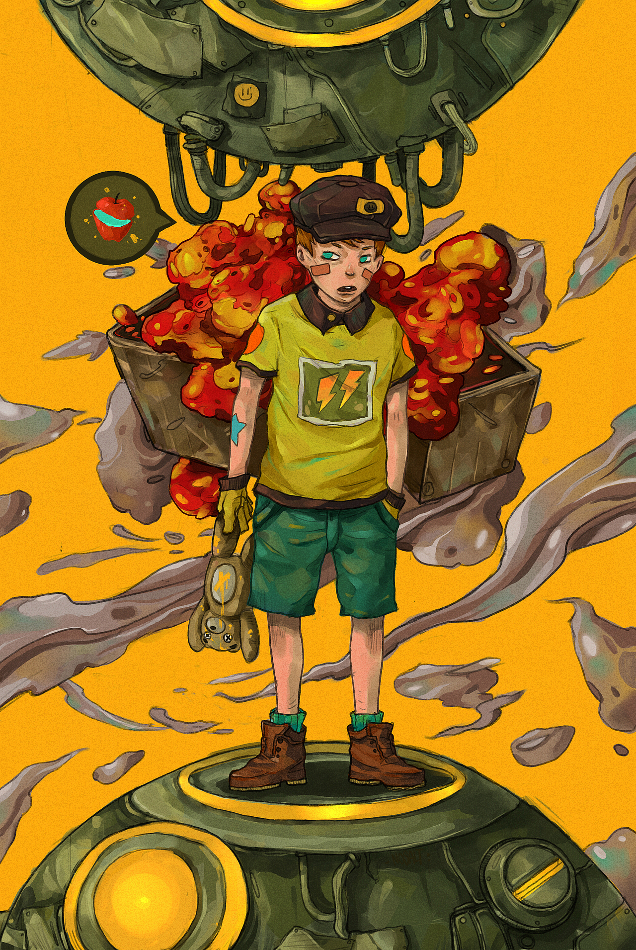 插画~（图ZMzgxNDQ3ODA=） - 商业插画 - 站酷设计师NOSALT原创素材 - 站酷ZCOOL