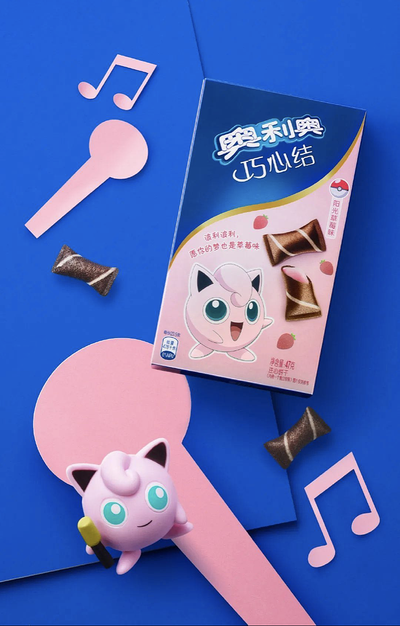oreo巧心脆巧心结 x pokémon