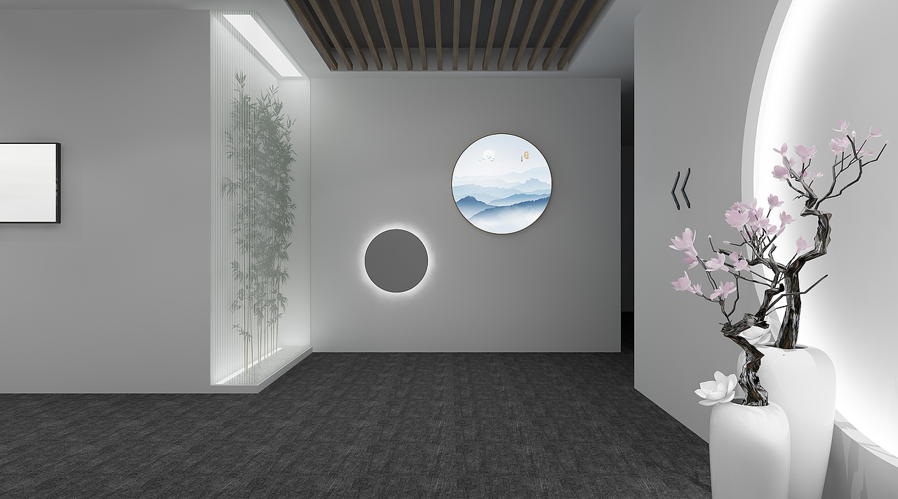 昆山奥园看房通道设计方案（图ZMjgxODAxOTAw） - 展陈设计 - 站酷设计师欧阳森原创素材 - 站酷ZCOOL