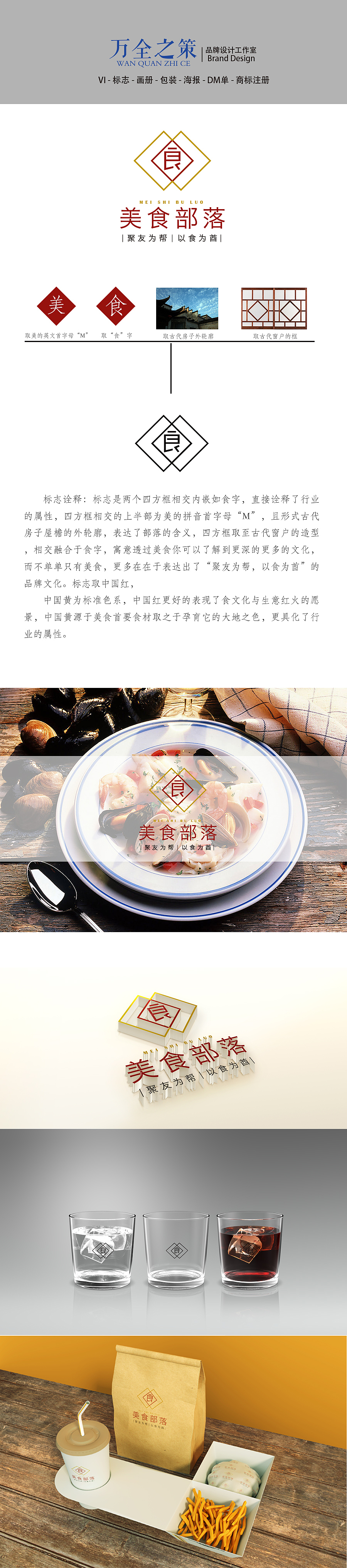 美食部落LOGO（图ZMzI0MTQyNDQ=） - Logo - 站酷设计师善艺传媒原创素材 - 站酷ZCOOL