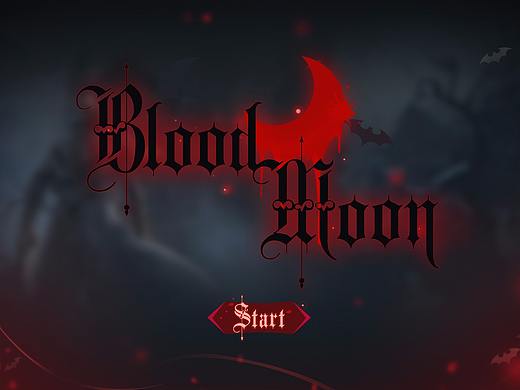 很早之前的哥特风练习~~~BLOOD MOON