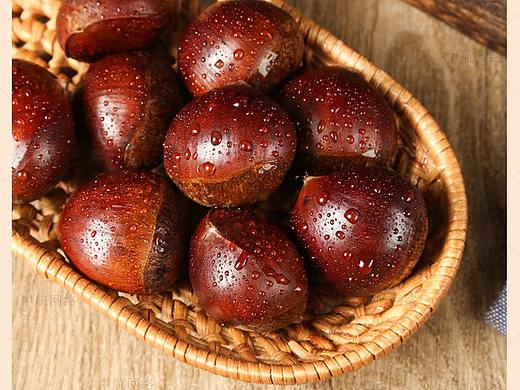 板栗（个人主页-ZNTczNDc1MTY=） - 美食摄影 - 站酷设计师潍坊易推科技原创素材 - 站酷ZCOOL