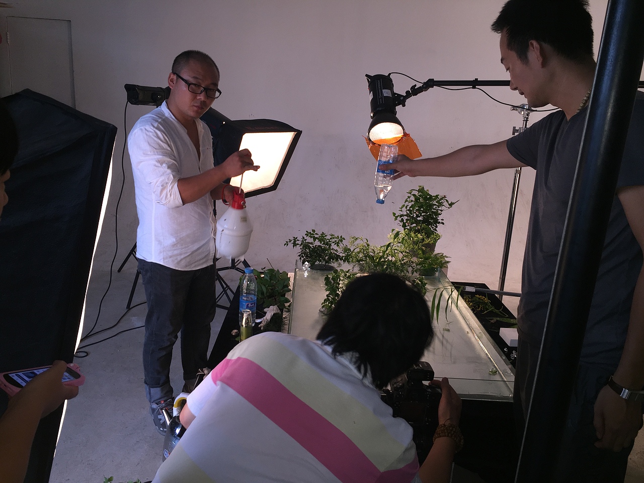 化妆品拍摄花絮