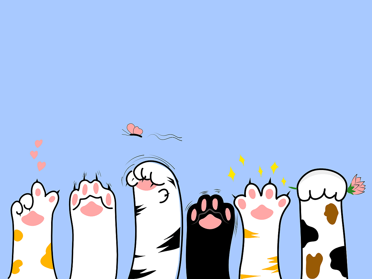 放开你的猫爪子|插画|艺术插画|猫名五块 - 原创作品 - 站酷 (zcool)