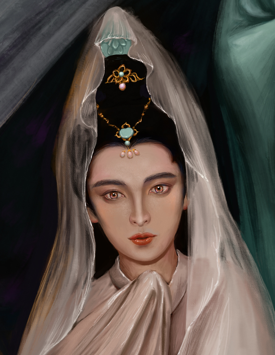 画中仙（图ZMjQ5NDQwOTYw） - 艺术插画 - 站酷设计师一云月原创素材 - 站酷ZCOOL
