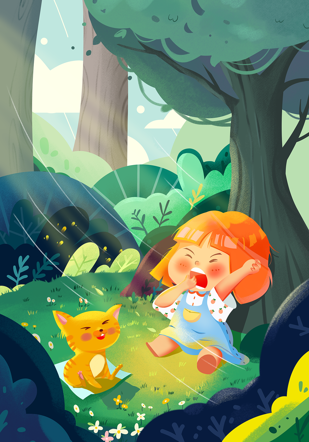 儿童插画（图ZMjcwMzI5NTky） - 商业插画 - 站酷设计师ljr111原创素材 - 站酷ZCOOL