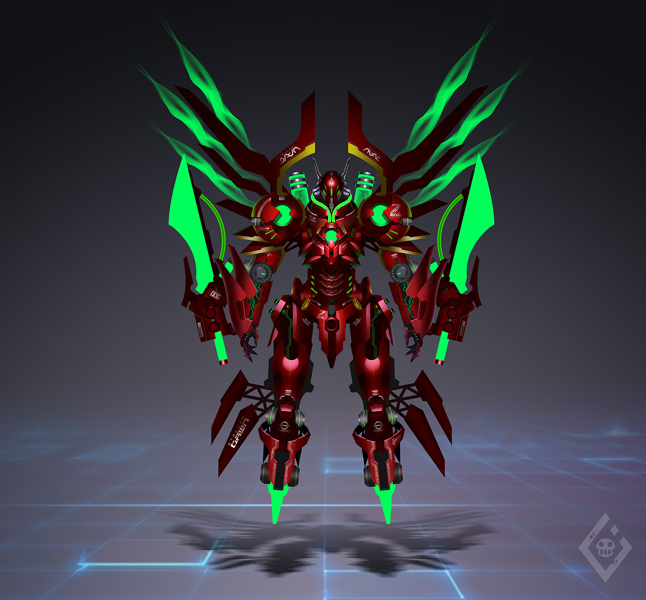 飞行设计类机甲