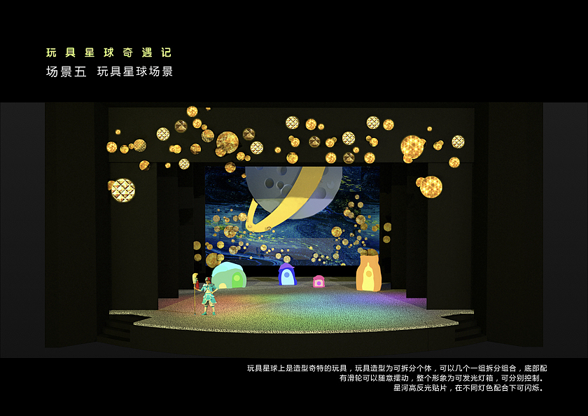 舞美设计儿童剧《玩具星球奇遇记》|空间|舞台美术|peggy佩仪舞美
