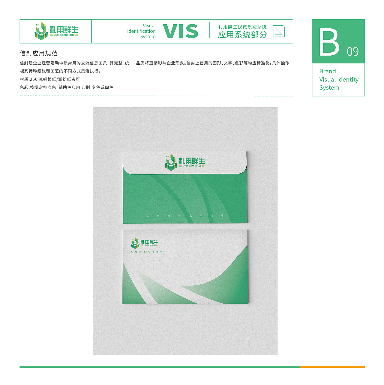 「礼用鲜生」生鲜连锁店品牌VI视觉识别系统