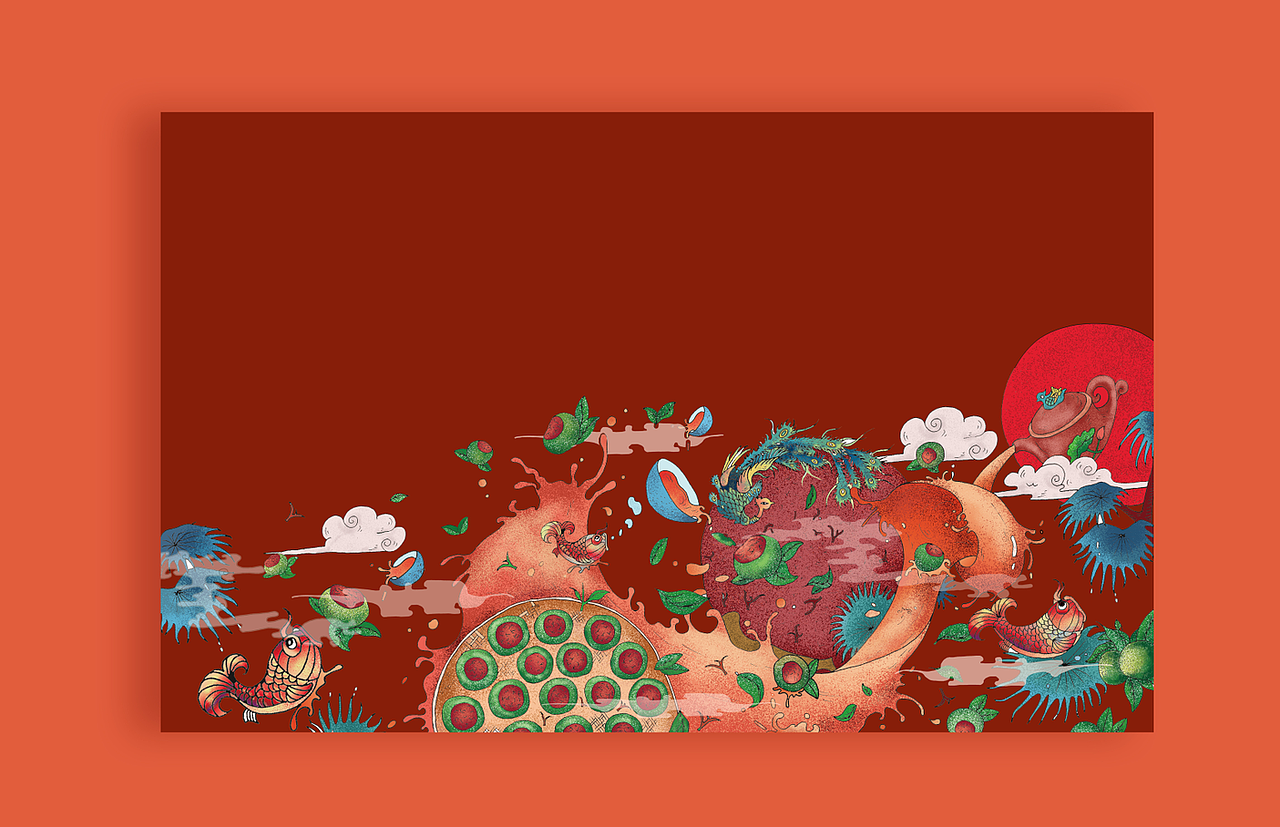 小青柑包装插画（图ZOTczOTk2MDQ=） - 商业插画 - 站酷设计师穿迷彩的小马甲原创素材 - 站酷ZCOOL