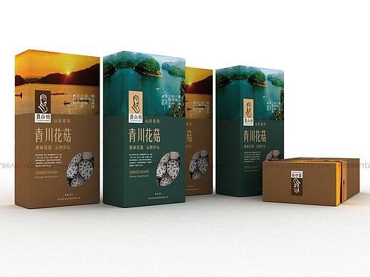 远大品牌设计 分享 青川县良山伯 农副产品包装设计