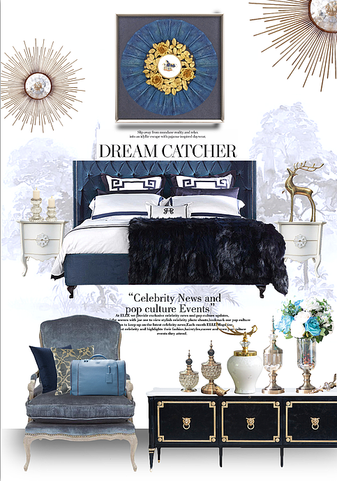 原创作品：实物画；装饰画、效果图、国画、大堂挂画、饰品、摆件、软装配画、室内设计、整体软装、圆框 #（图ZNjk5MDk3MDQ=） - 概念设定 - 站酷设计师集恒工艺Fanny原创素材 - 站酷ZCOOL