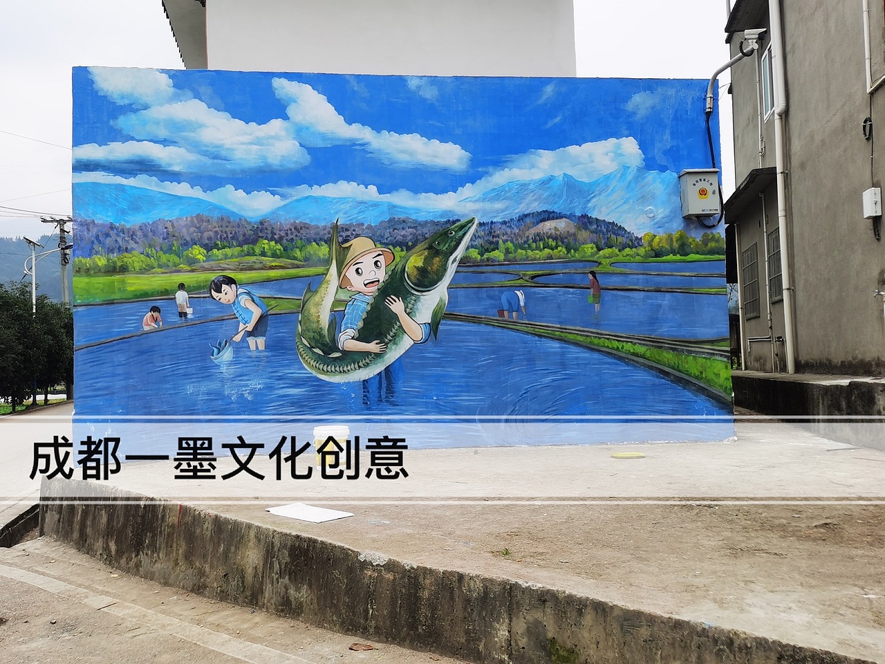 新农村壁画,乡村壁画