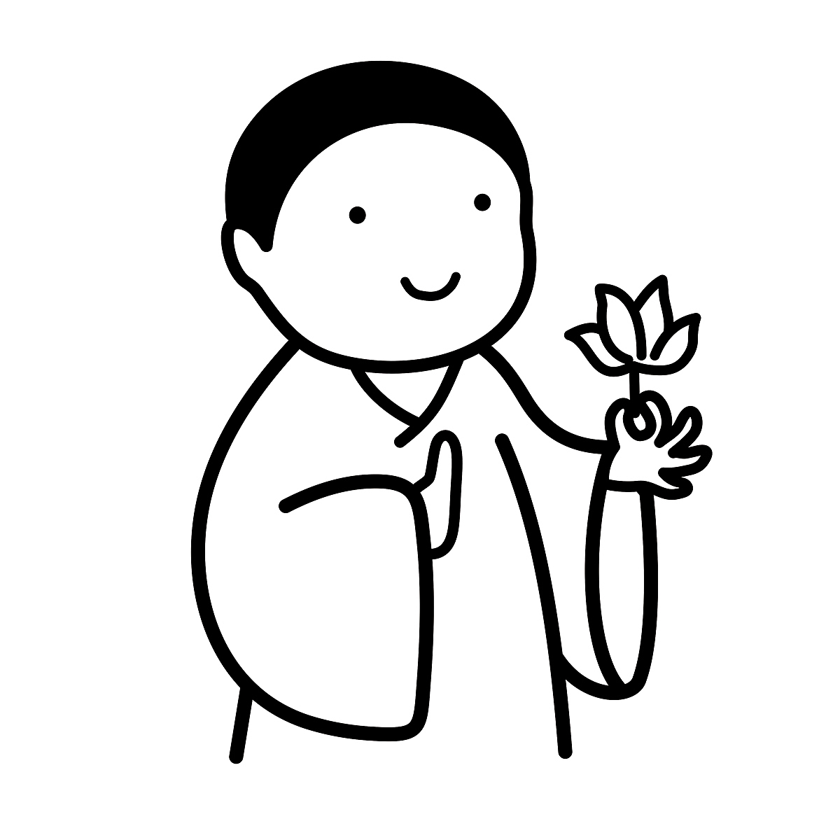 佛系惠二极简风