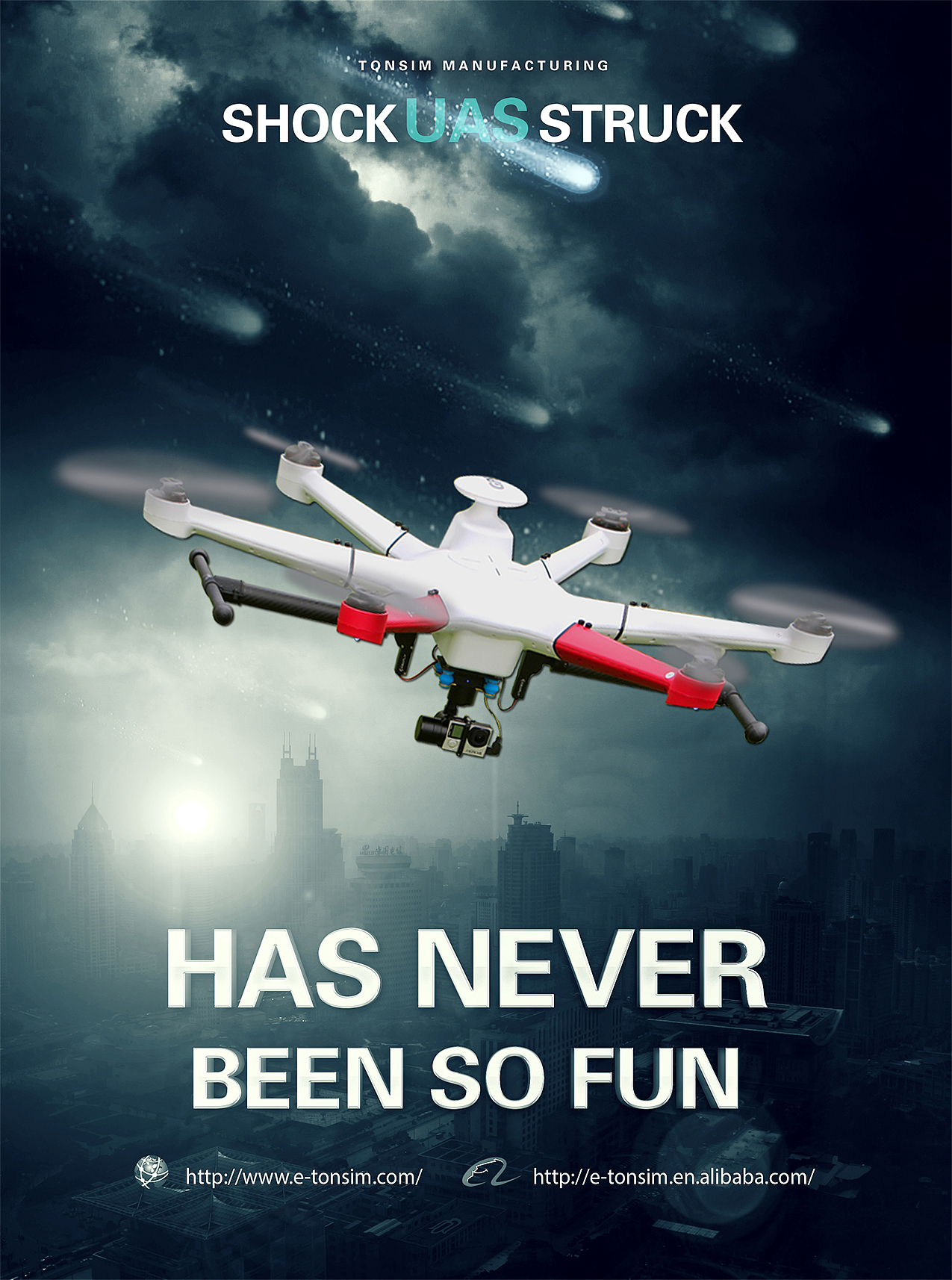 无人机宣传海报