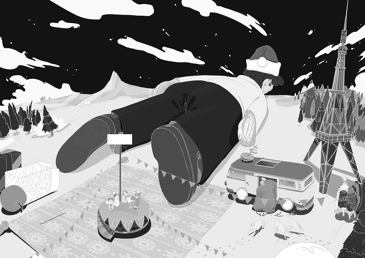LonelyXmas（图ZMjM3NDA5NDM2） - 创作习作 - 站酷设计师Ahweng原创素材 - 站酷ZCOOL