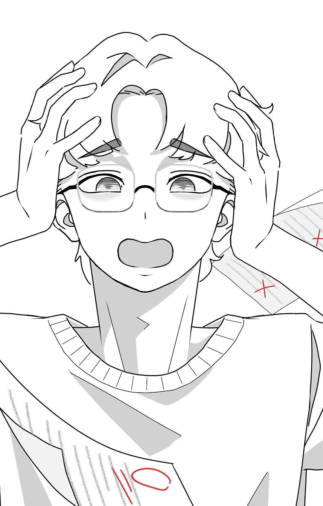 一日7张指绘练习