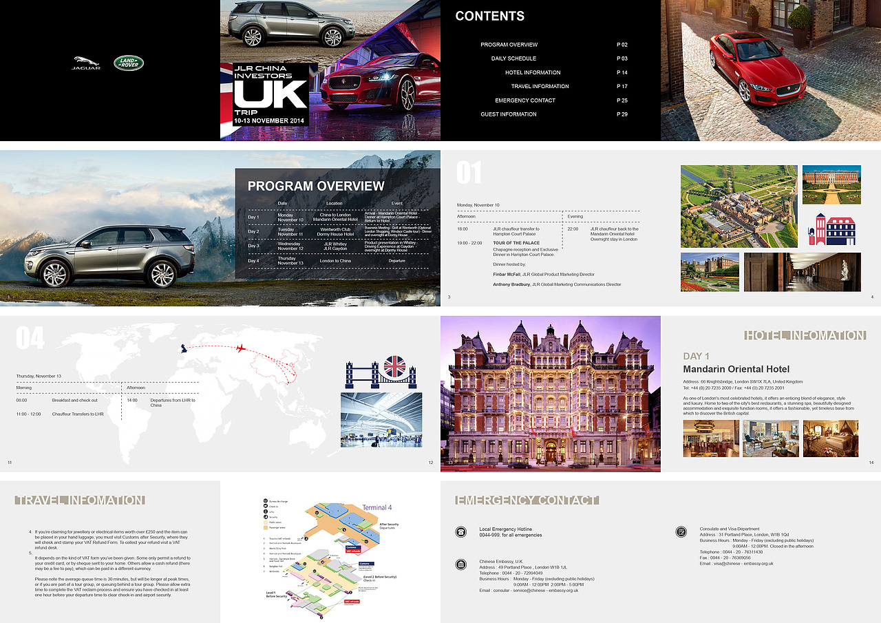 JLR China 英伦体验之旅手册（图ZNzUxMjI0NzI=） - 书籍/画册 - 站酷设计师mcdstudio原创素材 - 站酷ZCOOL
