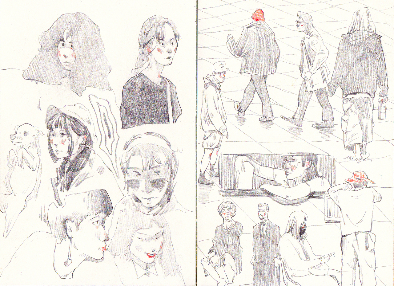 2017年小速写（图ZOTY5MjY5NDA=） - 创作习作 - 站酷设计师西上哲原创素材 - 站酷ZCOOL