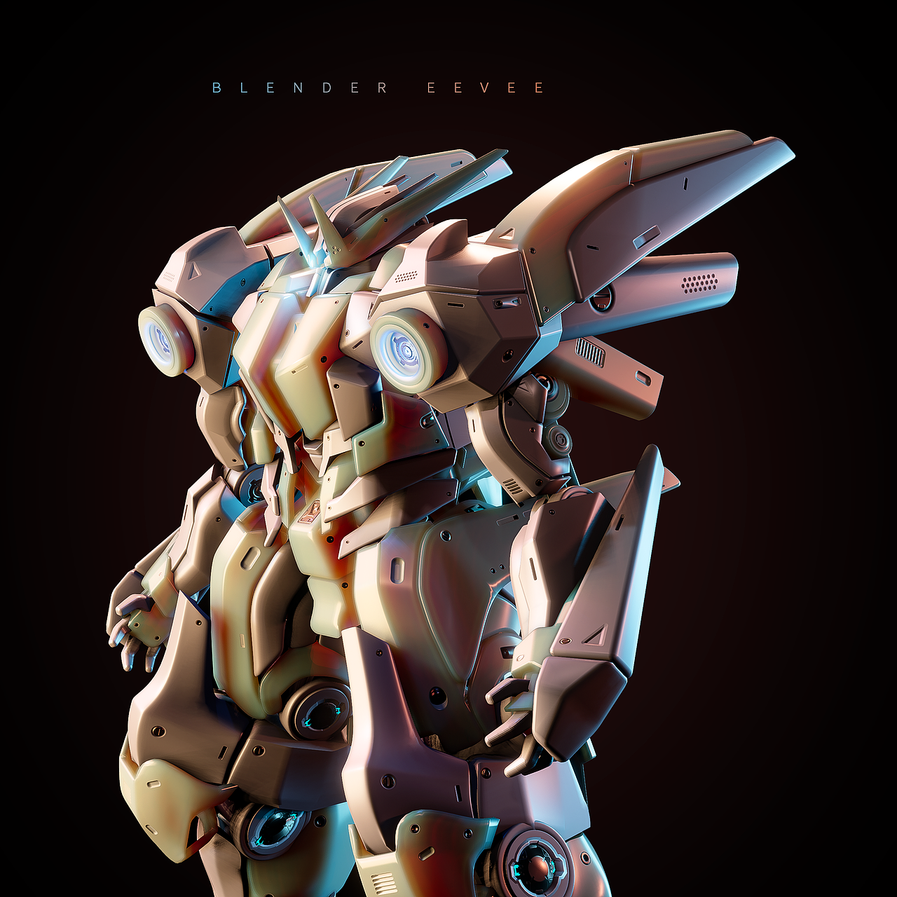 3d机甲类渲染12月vol1