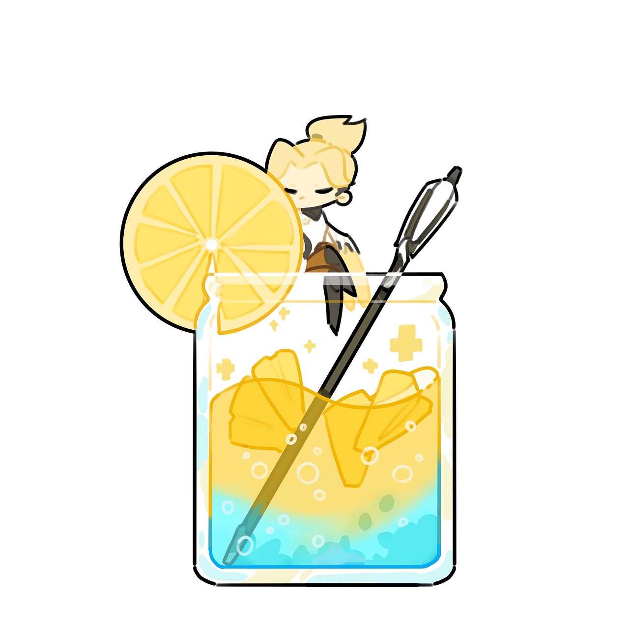 杂七杂八大动物小动物条漫插图什么的