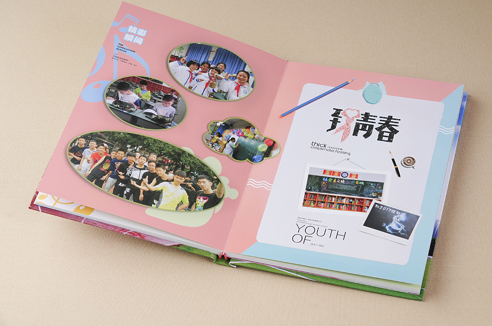 毕业同学录印刷,初中毕业纪念册设计制作,毕业相册制作(图ZMTUyODU0OTA4) - 包装 - 站酷设计师顺时针纪念册定制原创素材 - 站酷ZCOOL