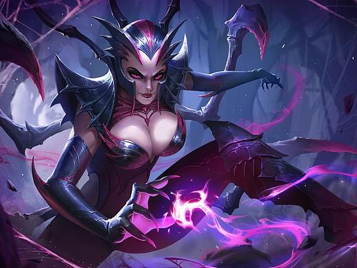 英雄联盟同人 蜘蛛女皇