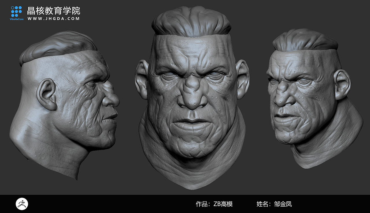 零基础学生作业 zb头像练习（图ZMjA0MDgwMzM2） - 品牌 - 站酷设计师本秃利原创素材 - 站酷ZCOOL