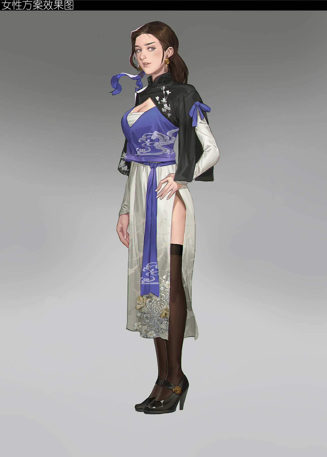 东方女性（图ZMTI0MTM3MzEy） - 游戏原画 - 站酷设计师sithandmax原创素材 - 站酷ZCOOL