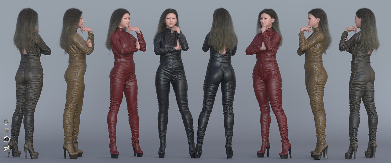 C4D Redshift 角色渲染合集05