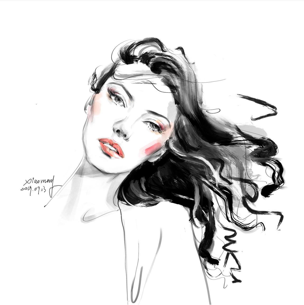 9月份的几张女生插画（图ZMTc3NjAyNTcy） - 新锐潮流插画 - 站酷设计师霓虹赶路人原创素材 - 站酷ZCOOL