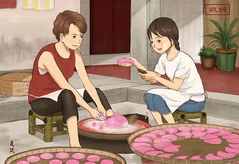 潮汕生活（图ZMTcwOTI5NTY0） - 商业插画 - 站酷设计师夏讯原创素材 - 站酷ZCOOL