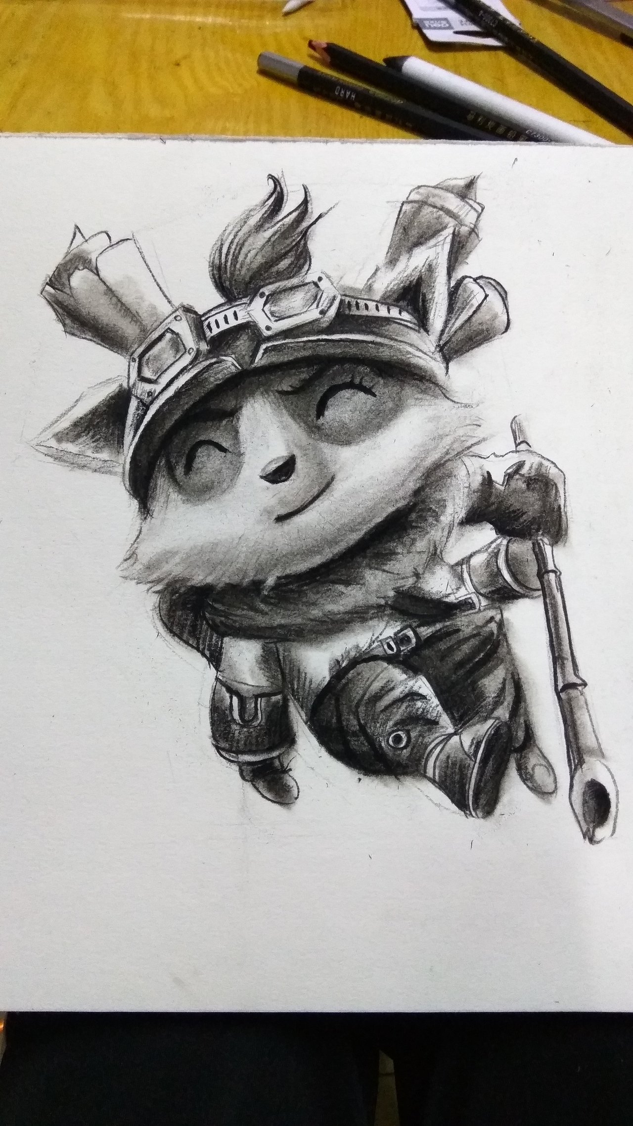 素描-迅捷斥候-提莫