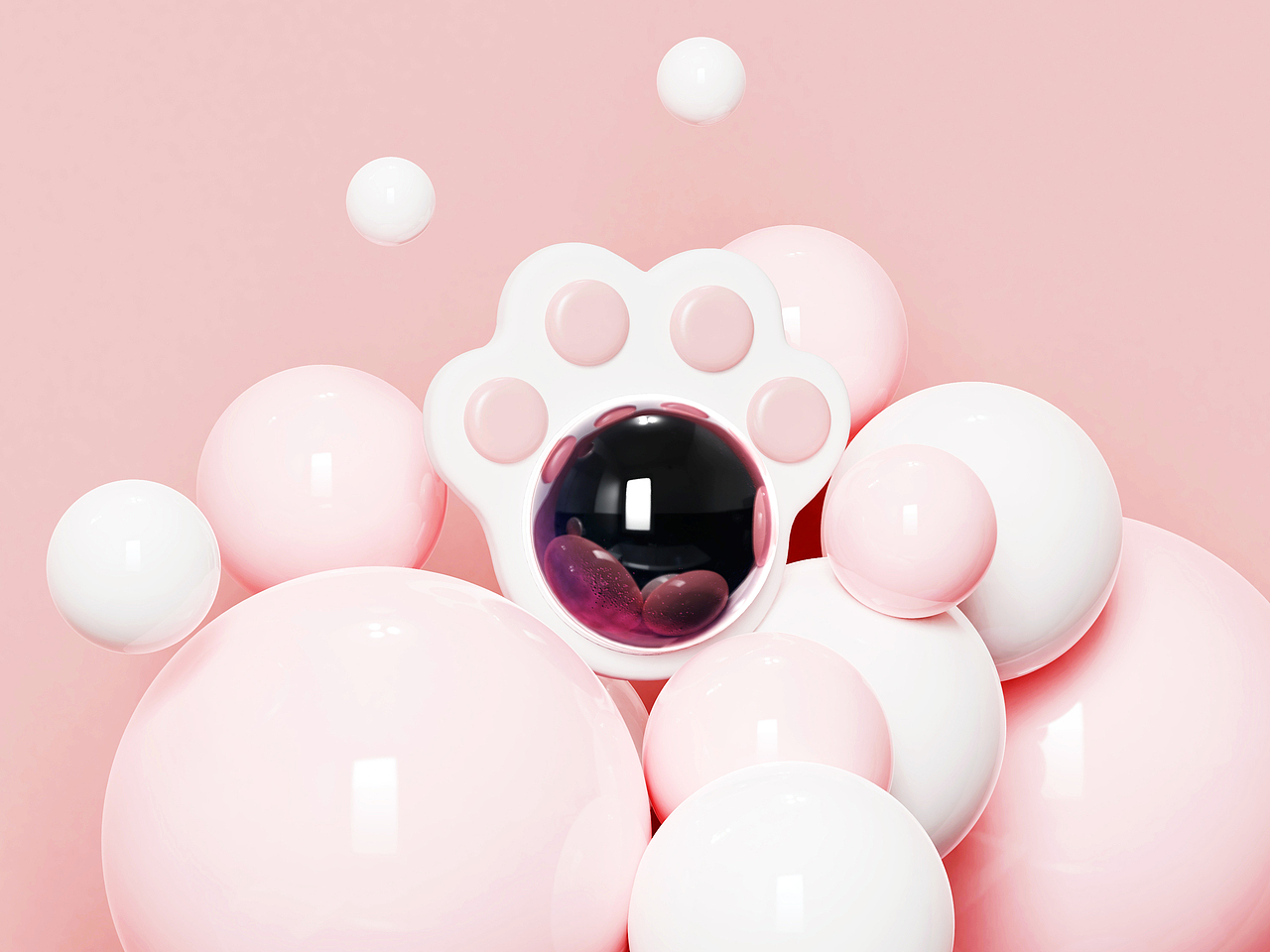 星空灯-猫爪子（图ZMjQ4MDQzMjky） - 电子产品 - 站酷设计师设计师大王啊原创素材 - 站酷ZCOOL