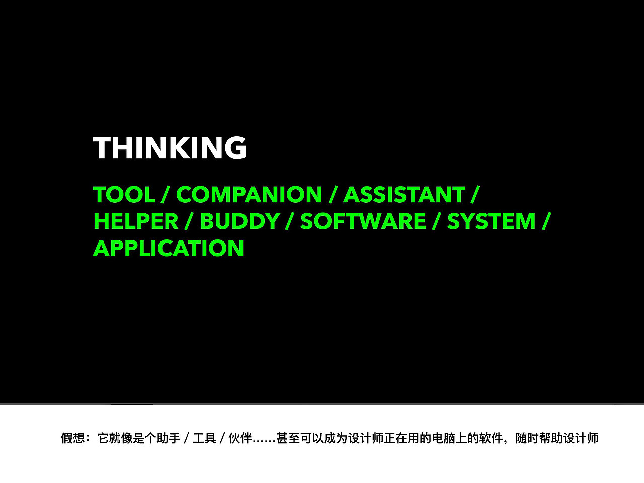 “人工智能”背景—— 产品策划