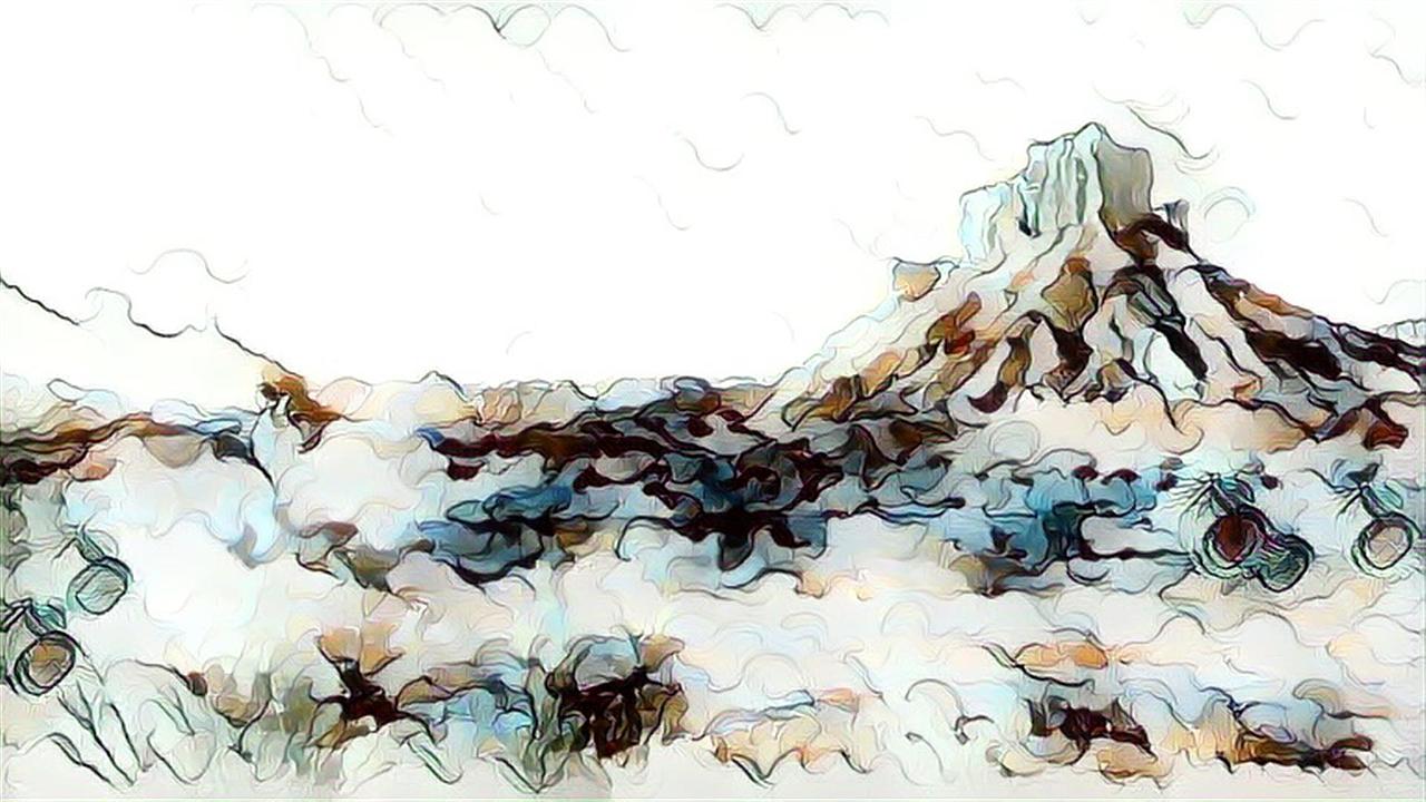 极简水墨抽象艺术