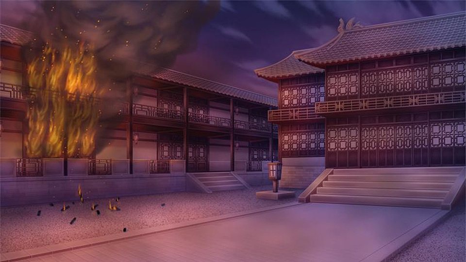 【场景 - 原画】宅邸城楼