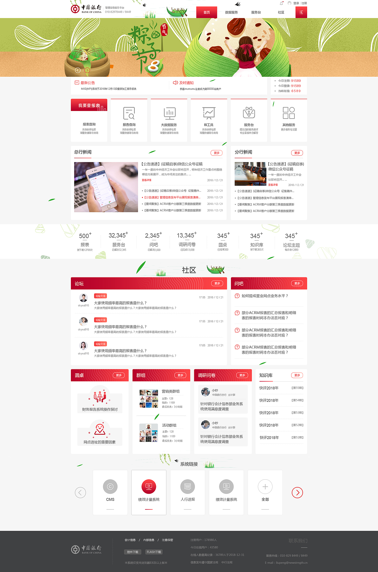中国银行官网 另附（行庆版、端午版）（图ZMjc3Nzc4NjQw） - 门户网站 - 站酷设计师圣手织天原创素材 - 站酷ZCOOL