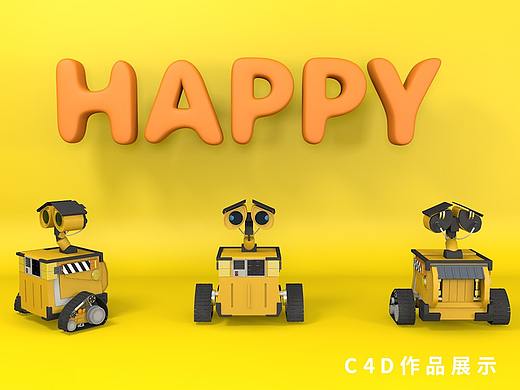 瓦力机器人建模练习（个人主页-ZNTM0OTE4Njg=） - 其他 - 站酷设计师郑家俊原创素材 - 站酷ZCOOL