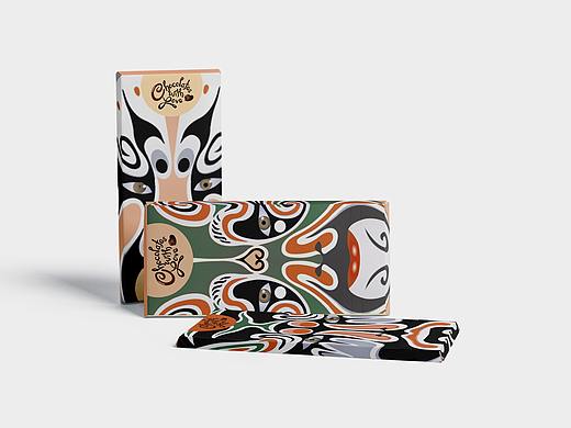 “京”巧巧克力包装设计