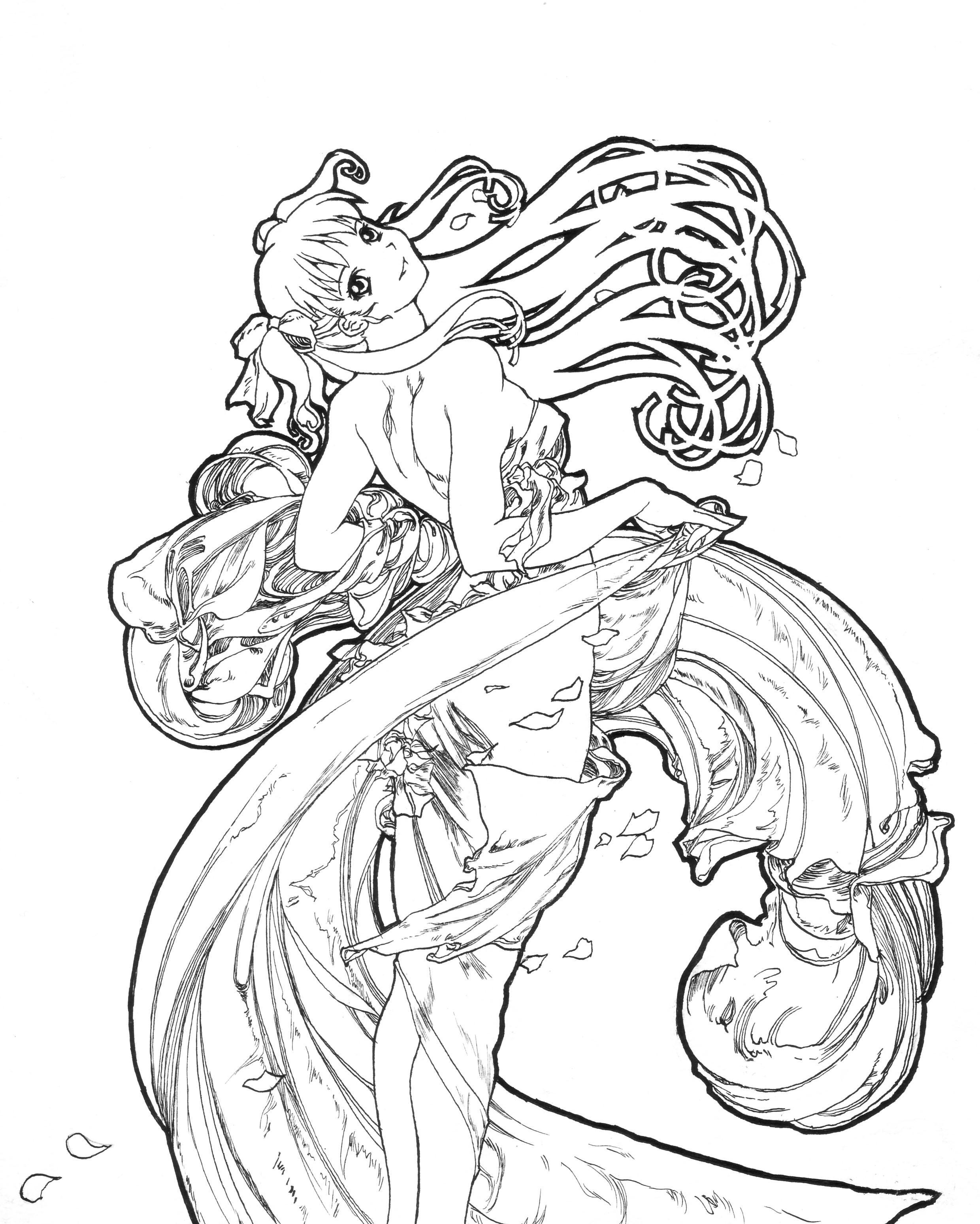 漫画《黑白和彩绘》