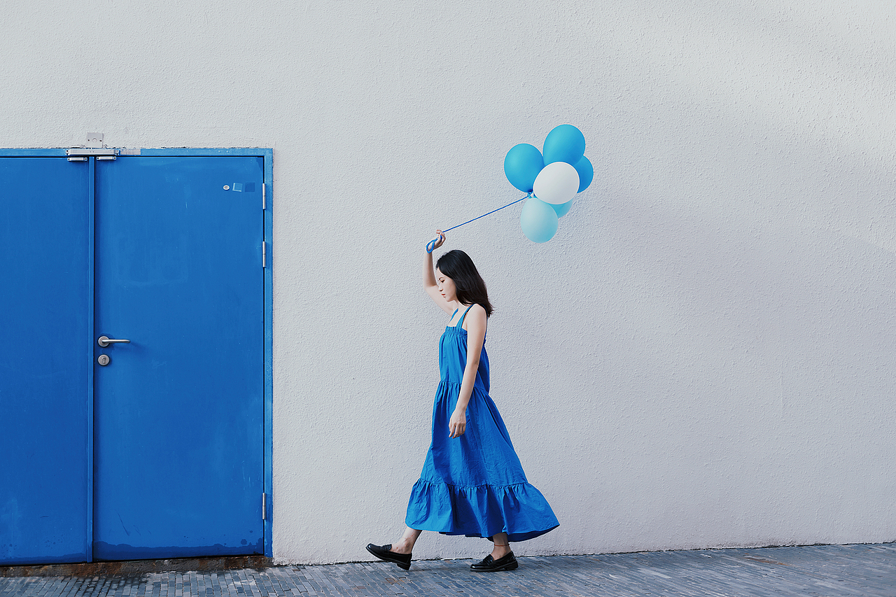 夢(mèng)藍(lán)創(chuàng)想（圖ZMTY0NDAzMzAw） - 人像攝影 - 站酷設(shè)計(jì)師林視界原創(chuàng)素材 - 站酷ZCOOL