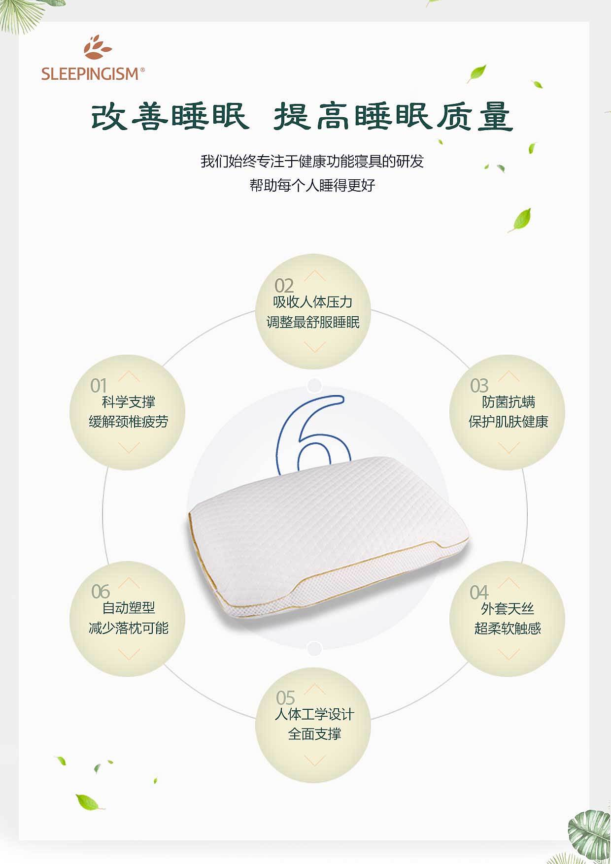 寐曼SLEEPINGISM护颈太空枕（图ZOTc1MTg1MTY=） - 宣传物料 - 站酷设计师寐曼生活原创素材 - 站酷ZCOOL