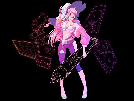 音浪DJ琪亚娜的电音派对