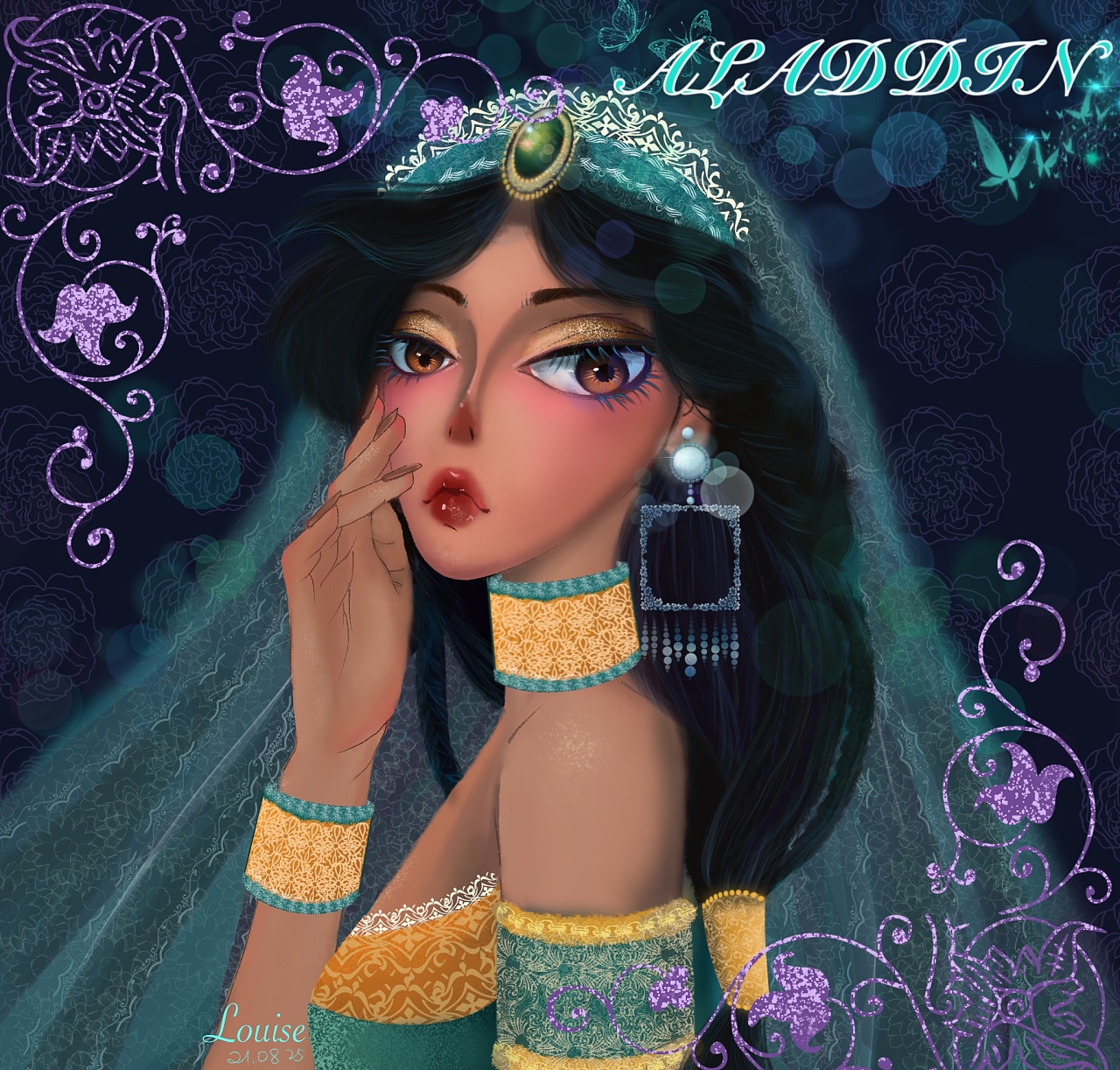 迪士尼公主系列-茉莉公主