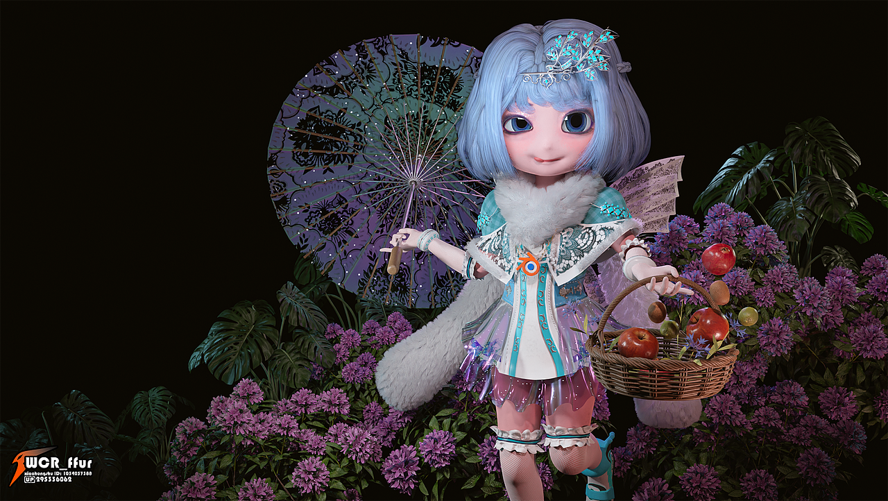 blender Desirae - by WCR_ffur