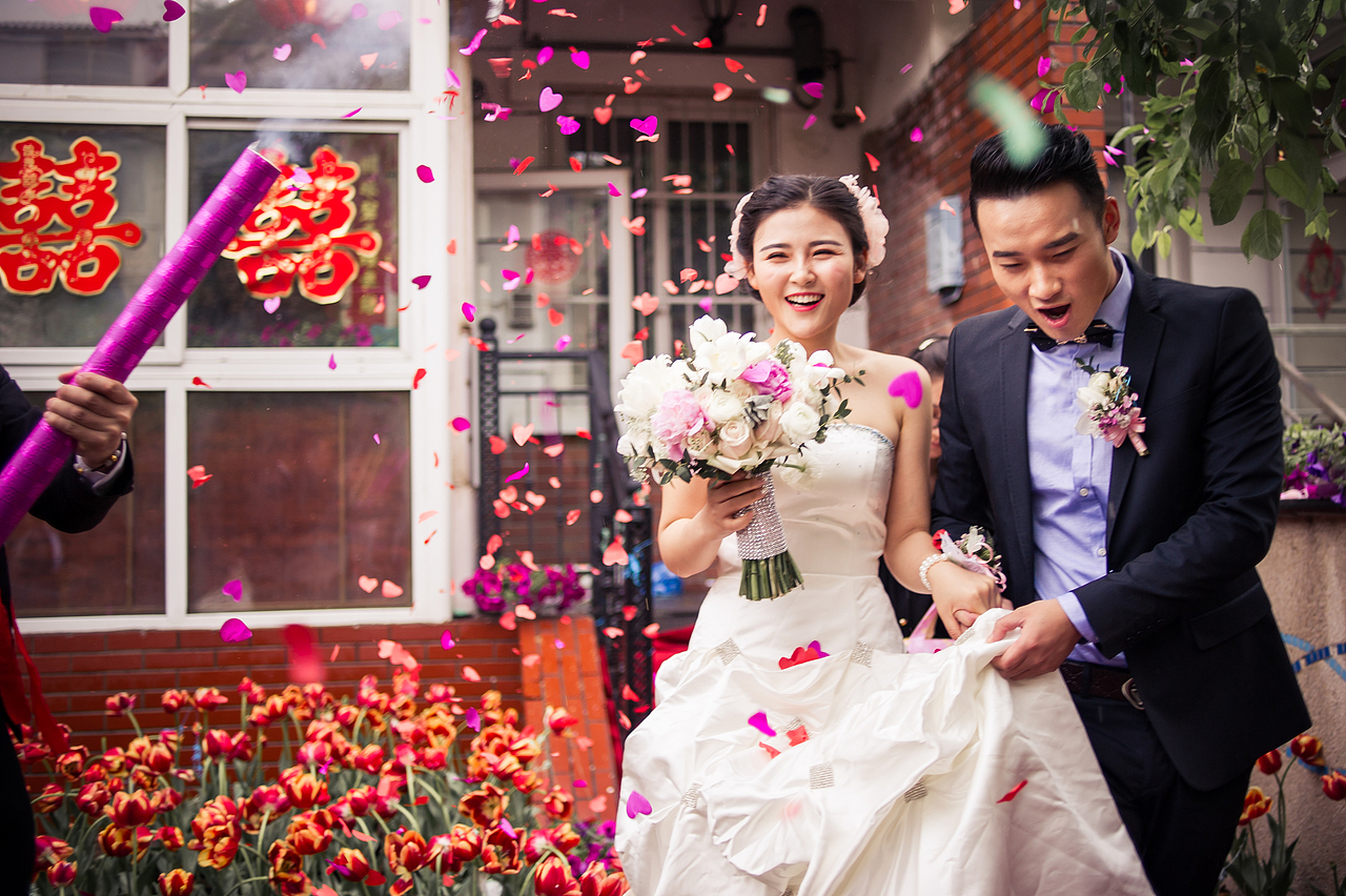 三国先生婚礼摄影㊣金色麦田下的浪漫婚礼